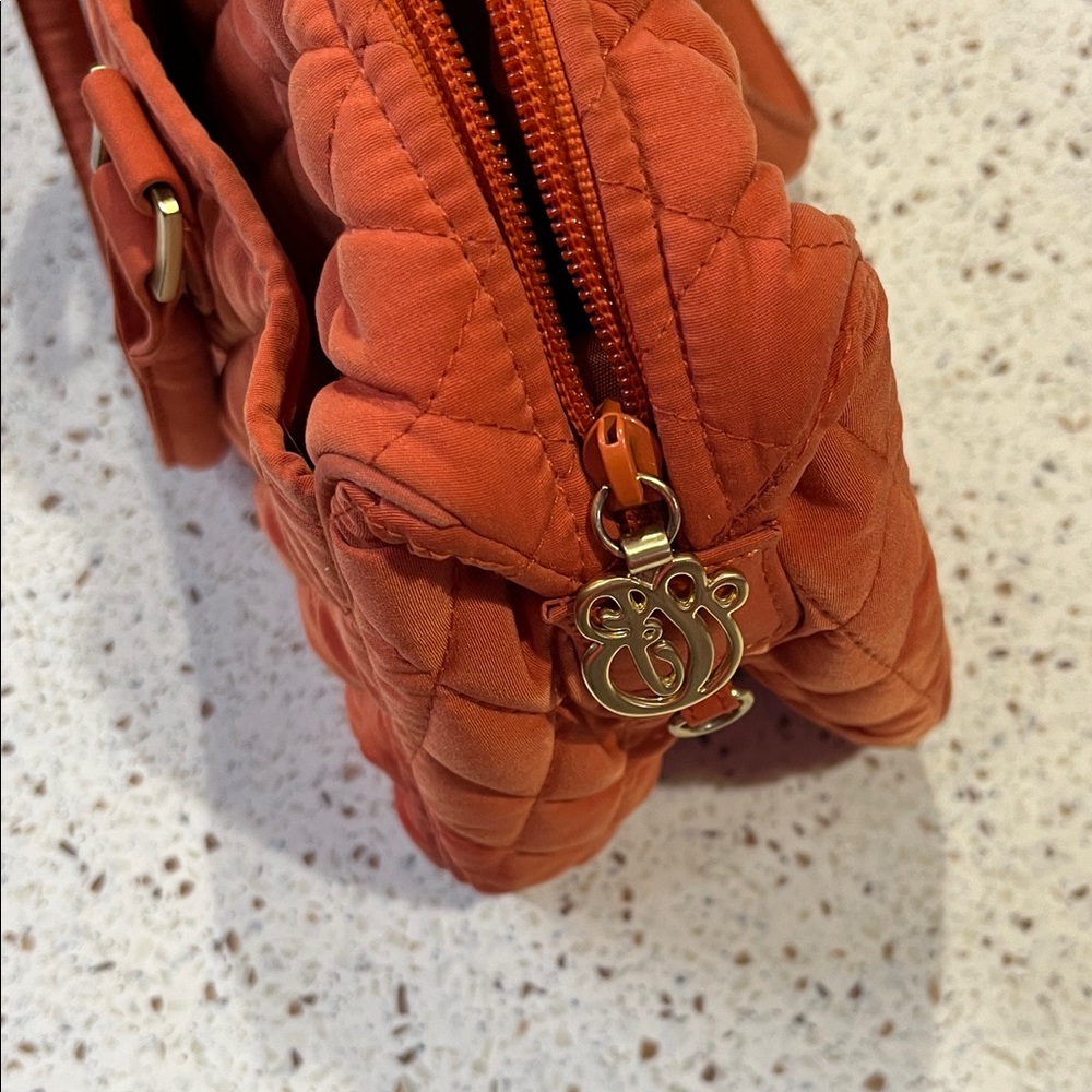 Vera Bradley Boston Warm Orange spice crossbody Bag - Picture 6 of 10